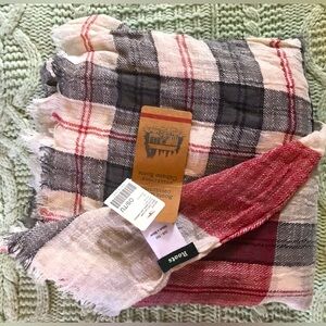 NWT Roots plaid scarf